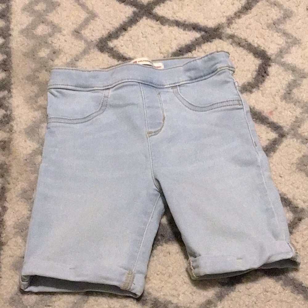 Girls denim shorts size 6x regular